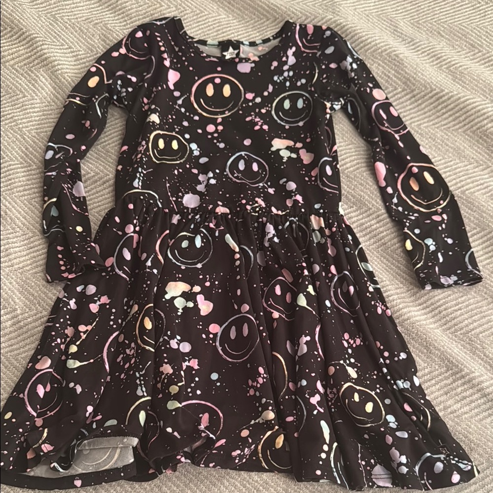 Pixie Land Smiley Face Kids Dress